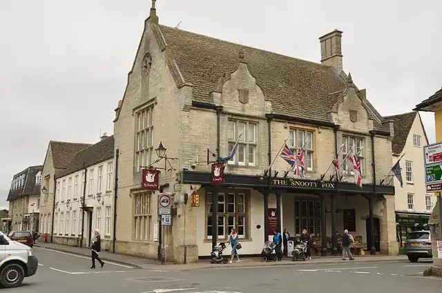 Snooty Fox Tetbury; location photograph, not a 2026 event photograph