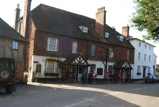 The Leicester Arms historic exterior