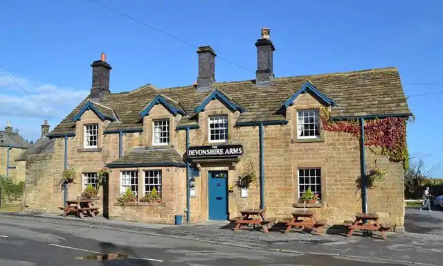 The Pilsley Inn historic exterior