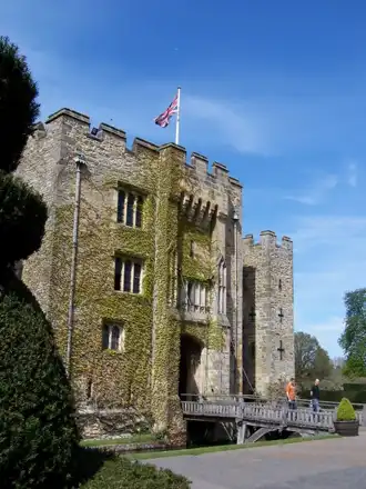 Hever Christmas Fair — the historic venue setting