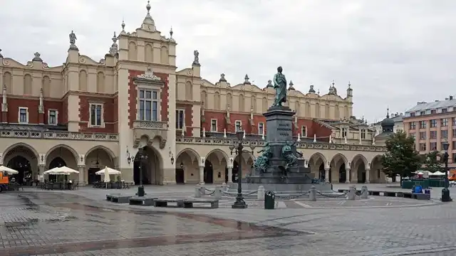 Kraków Cloth Hall on the Main Market Square in August 2025