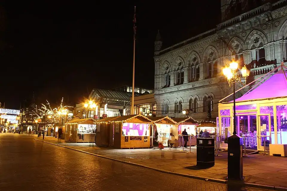 Christmas Market, Chester - geograph.org.uk - 3782364