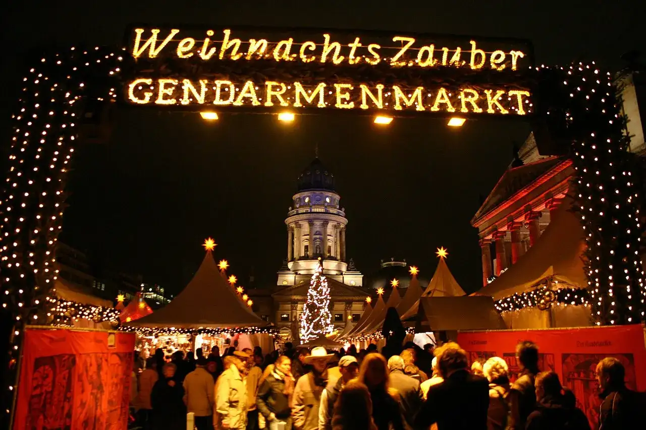 Berlin Christmas market in a previous season
