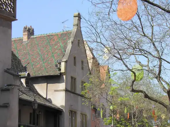 Koïfhus historic customs house in Colmar in April 2011