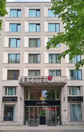 ARCOTEL John F Berlin exterior in an archive photograph