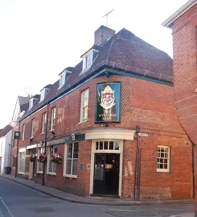 Wykeham Arms pub, 75 Kingsgate Street, Winchester, Hampshire, England