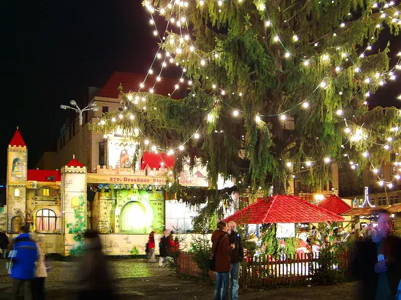 Dresden Christmas market in a previous season