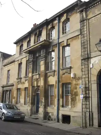 Vanbrugh House, 20 St Michael's Street, Oxford, England, attributed to John Vanbrugh but more likely by William Townesend, probably 17th cent., refronted early 18th cent., now hotel