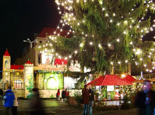 Dresden Christmas market in a previous season