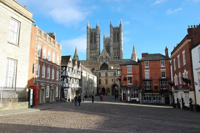 Nearby: Lincoln Cathedral on Christmas Day 2013