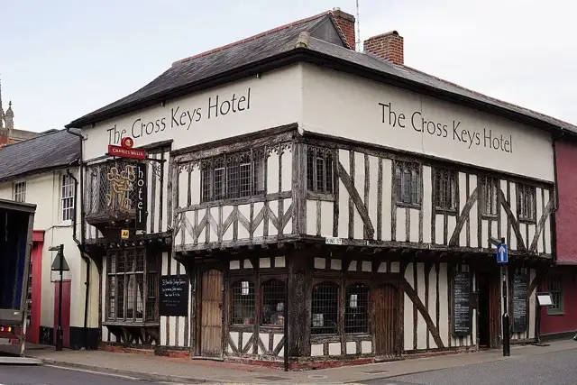 The Cross Keys Hotel in Saffron Walden