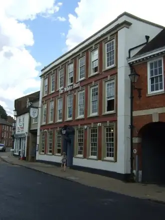 The White Hart inn in Ampthill