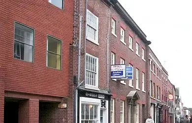 Nearby: New Street in Worcester, running south from Cornmarket
